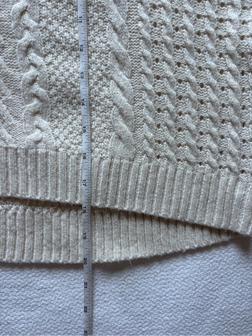Wild Fable women’s cream embroidered cottagecore sweater - size XL - Picture 6 of 6
